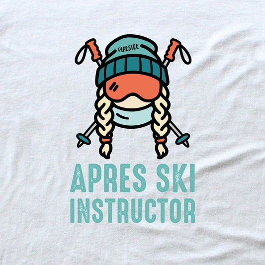 Apres Ski Instructor Woman T-shirt - White - hero