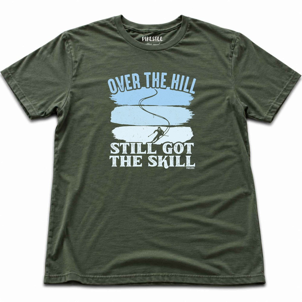 Over The Hill T-shirt - Military Green