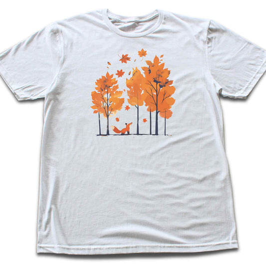 Fall Fox graphic T-shirt