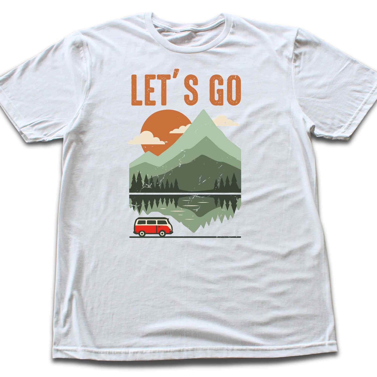 Let's Go Van Landscape T-shirt
