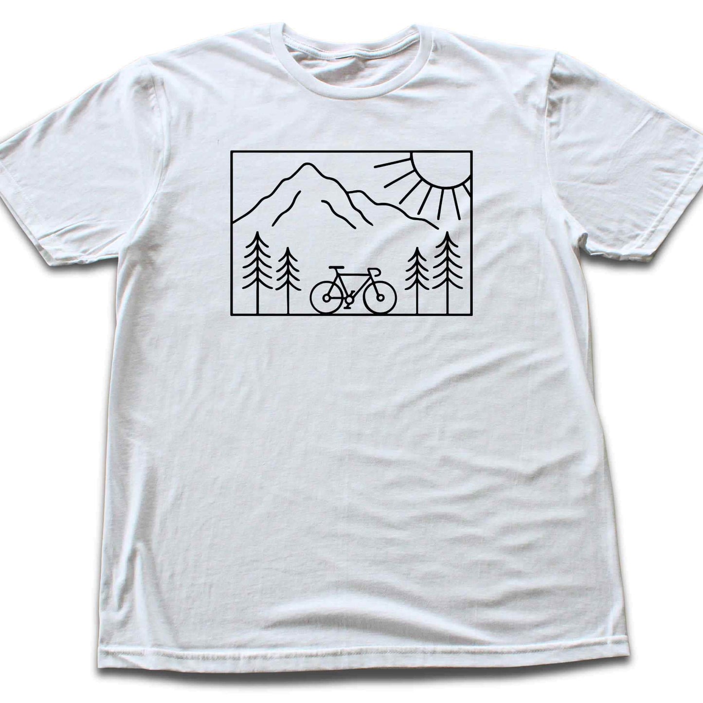 Cycling In Mountains T-shirt