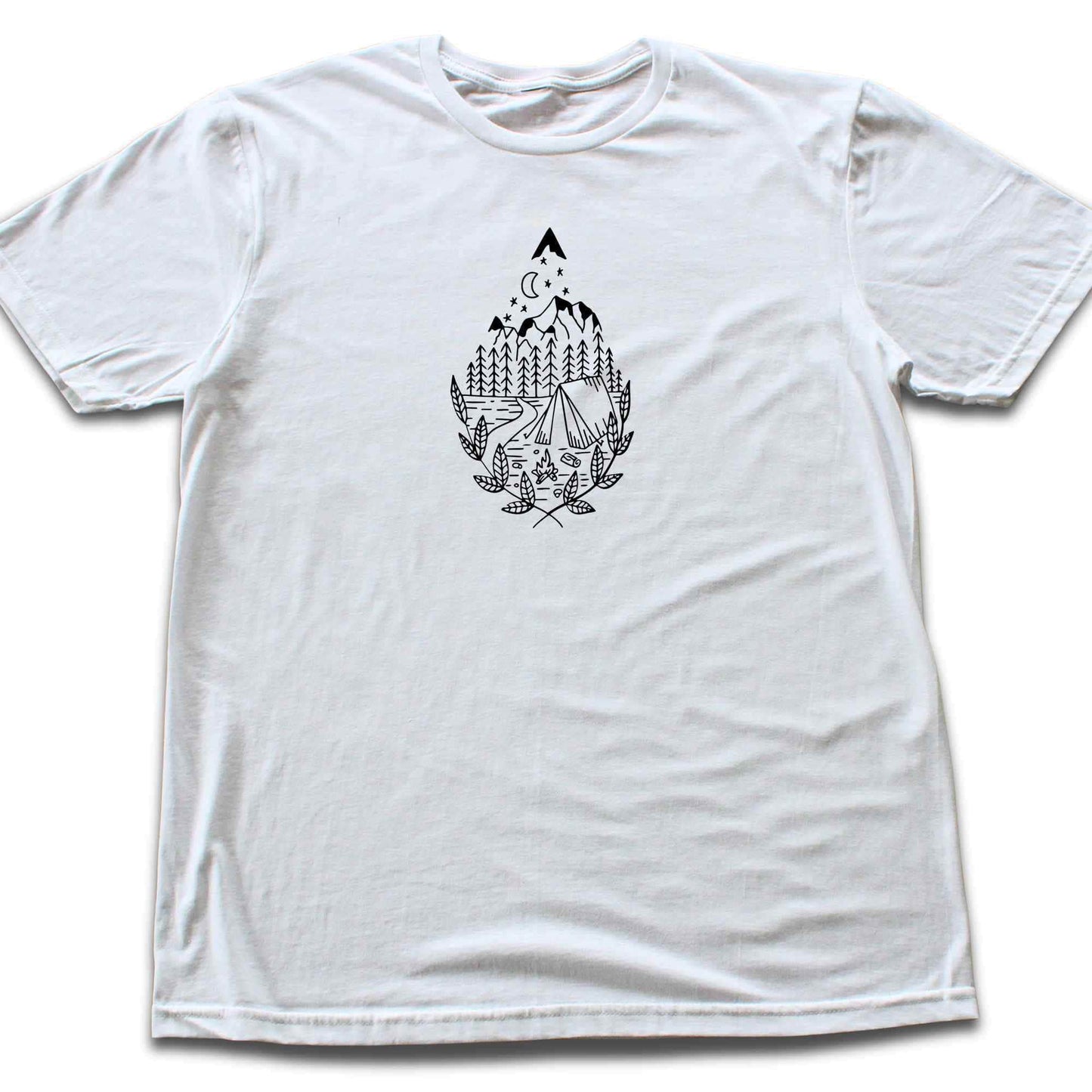Water Drop Camp Site T-shirt