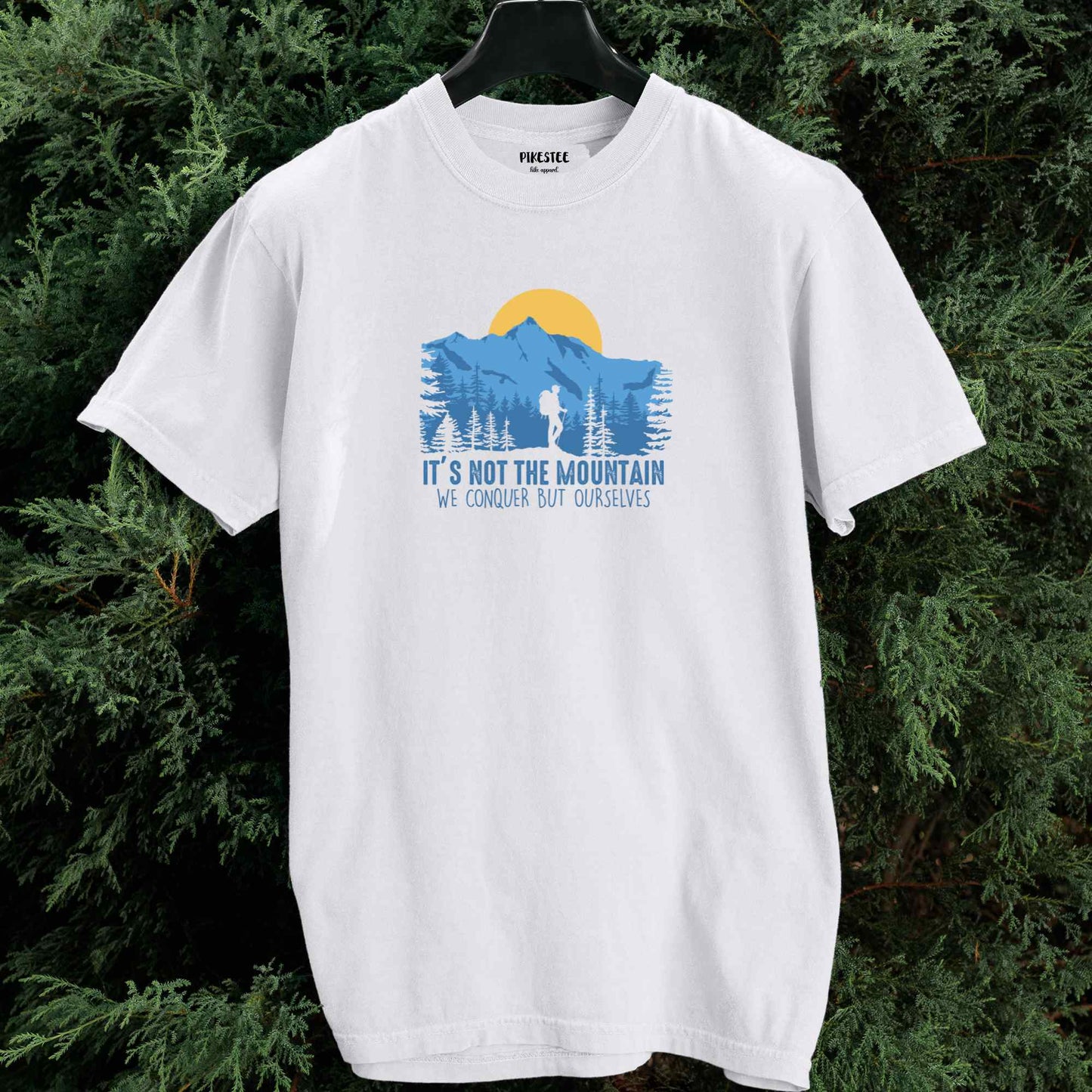 We Conquer Ourselves, Mountain T-shirt