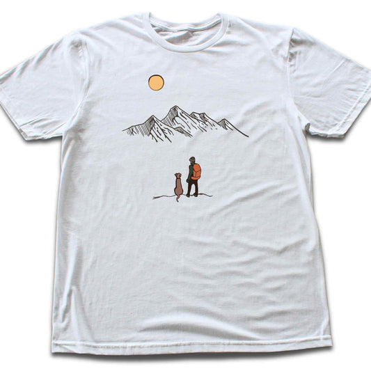 Hike With The Dog (Man) T-shirt