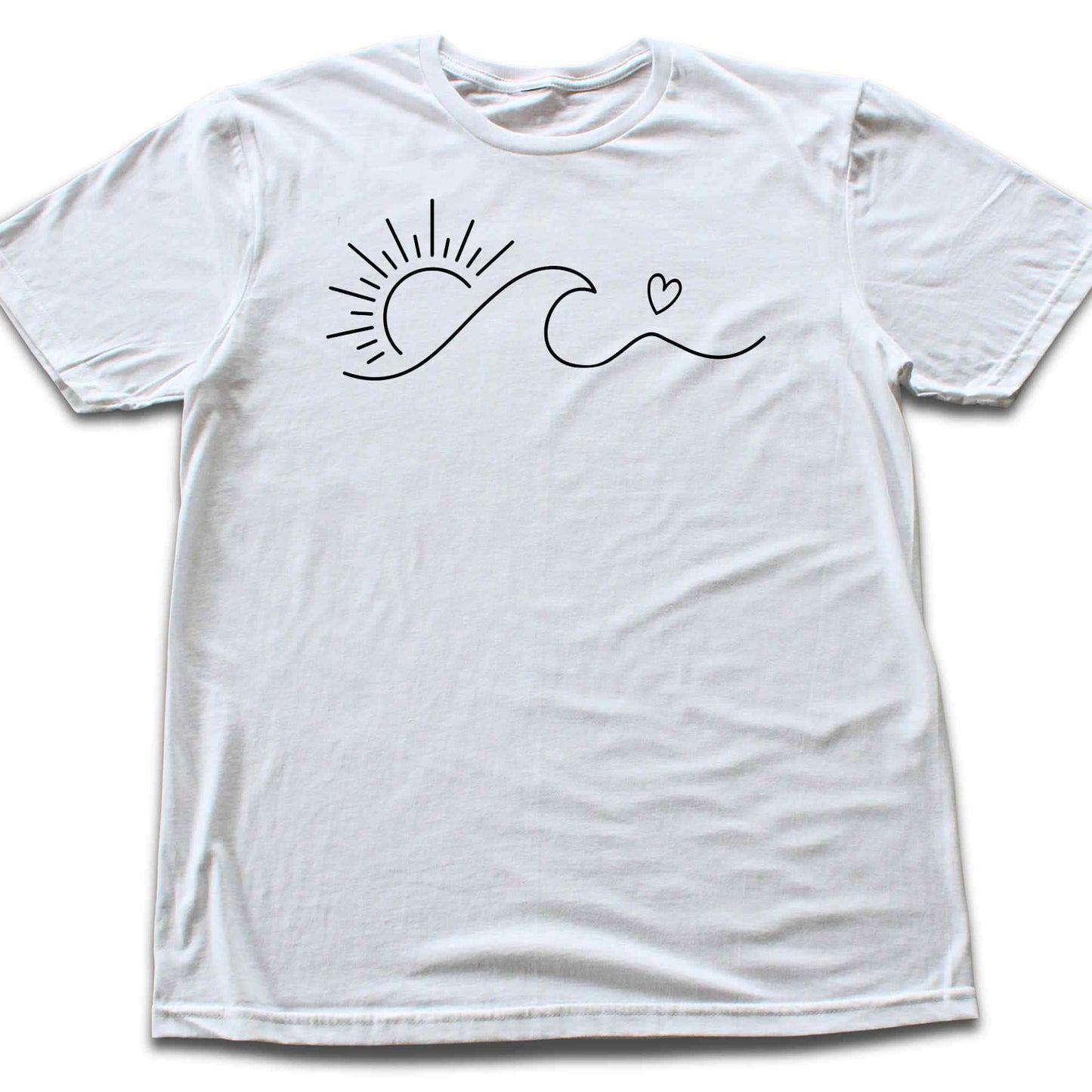 Sun Heart And Wave T-shirt