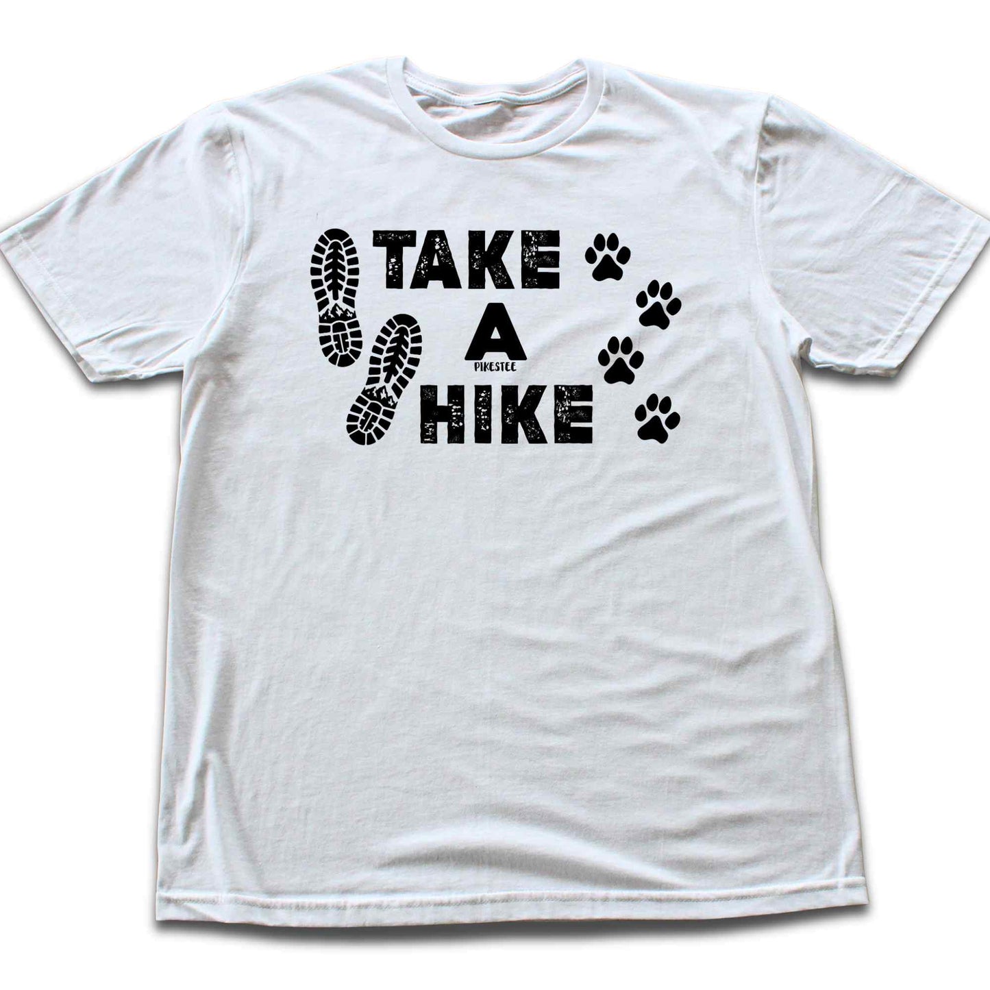 Take a Hike FootPrints T-shirt