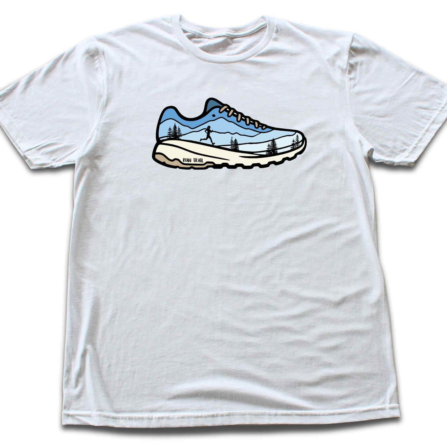 Trail Run Shoe T-shirt