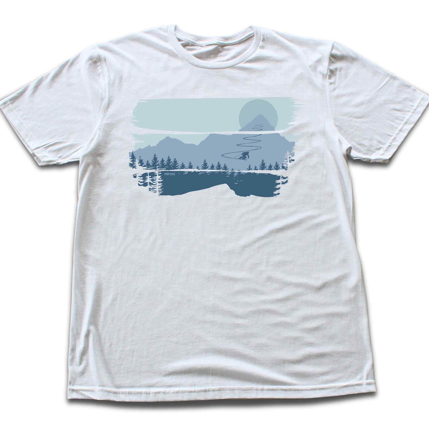 Ski Slalom Landscape T-shirt