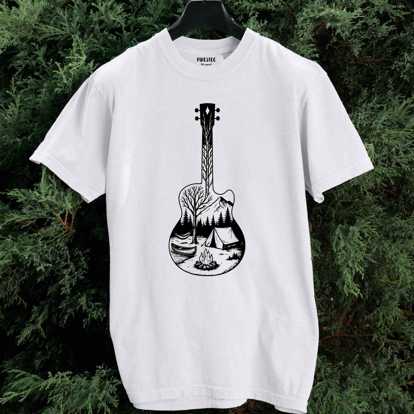Guitar Camp Landscape T-shirt
