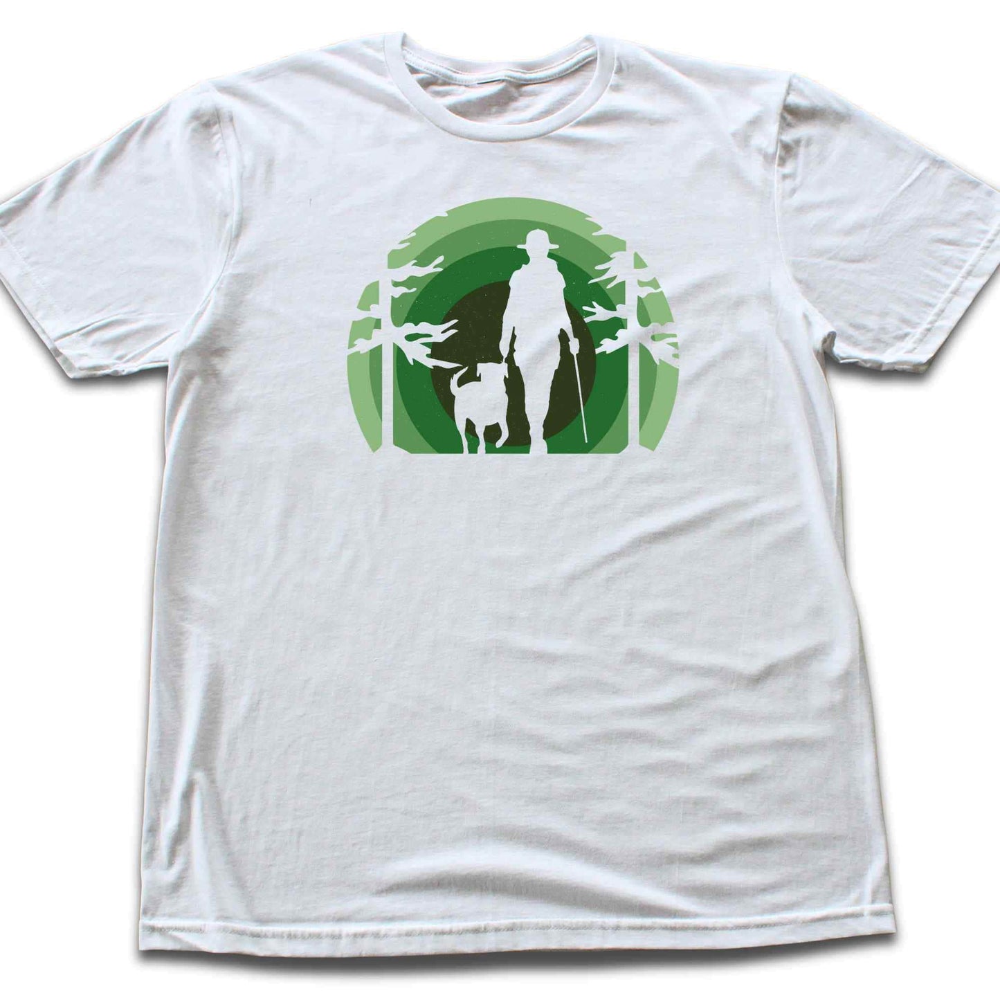 Green Landscape Hike and Dog T-shirt