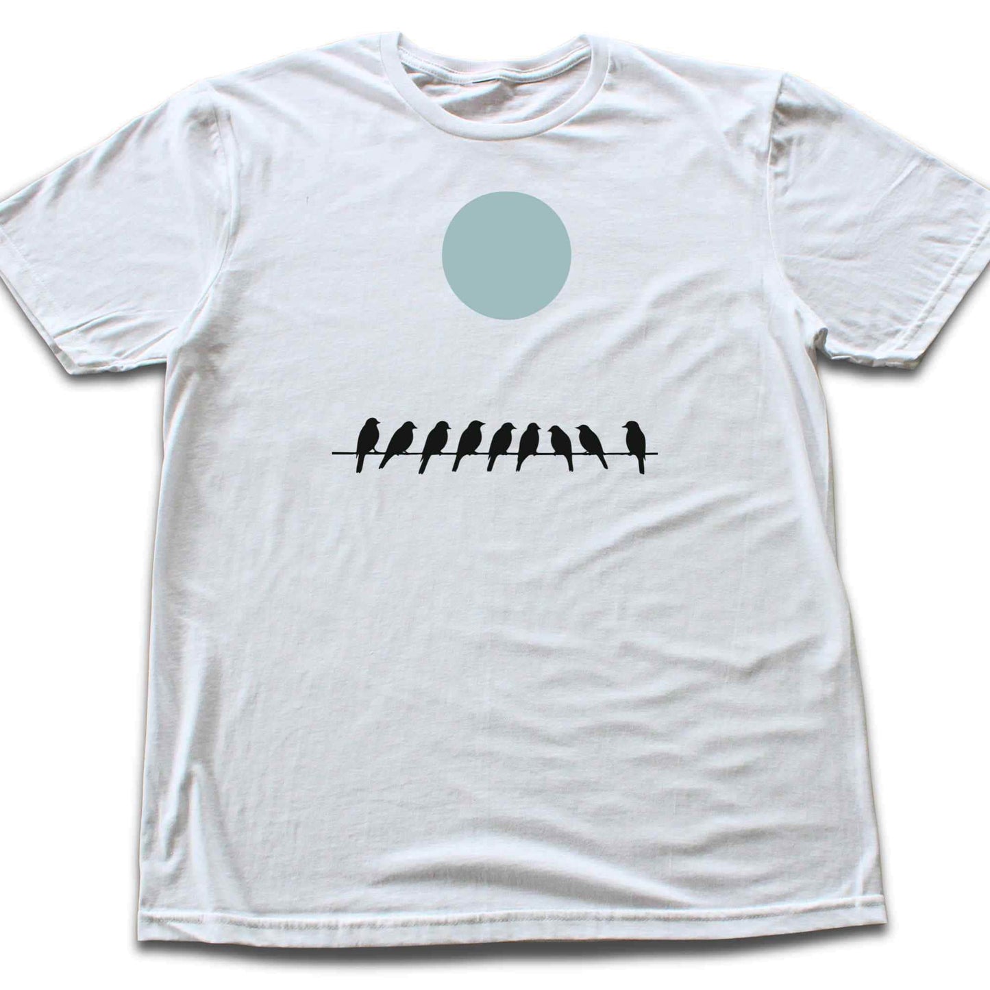 Birds On Power Line T-shirt