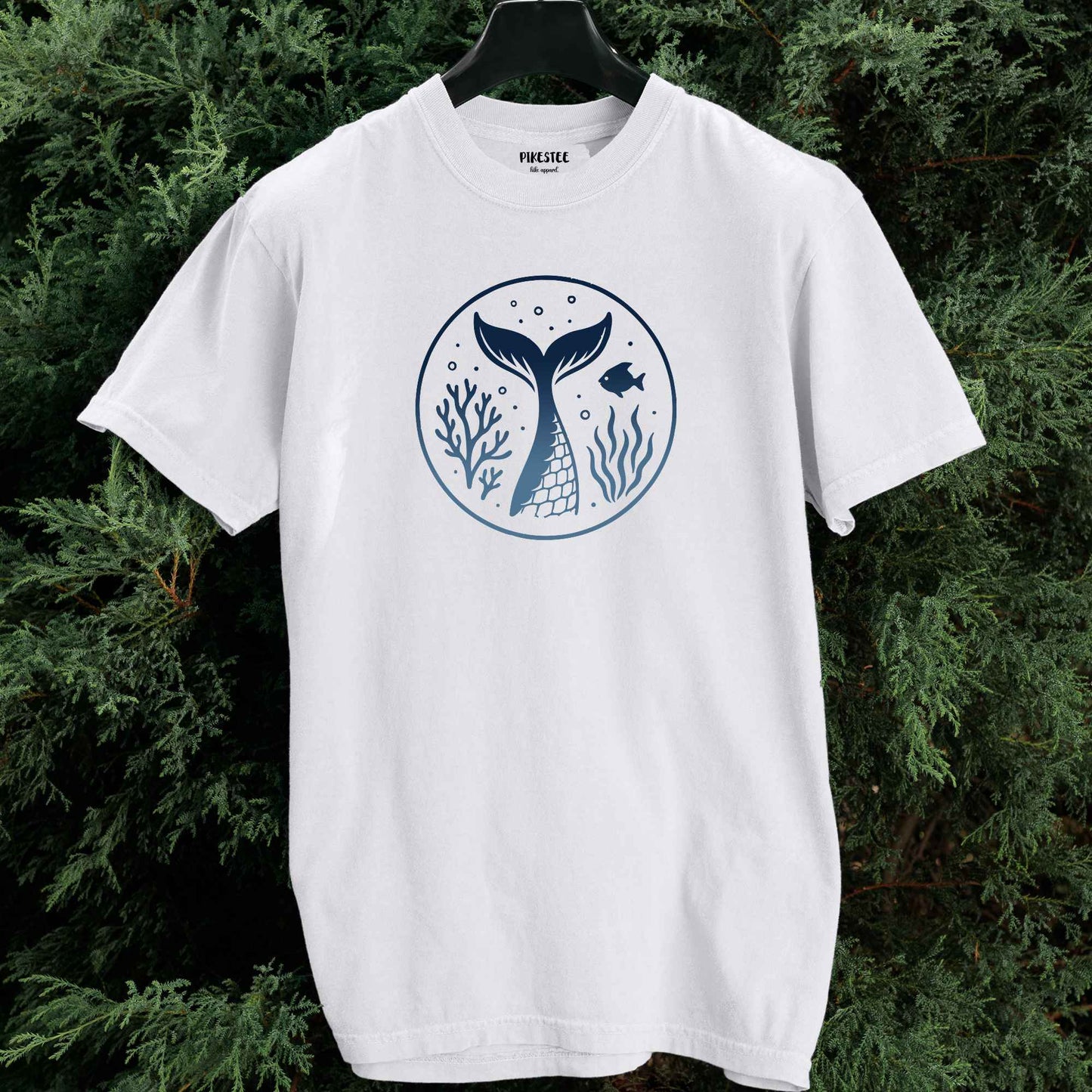 Round Whale Ocean T-shirt