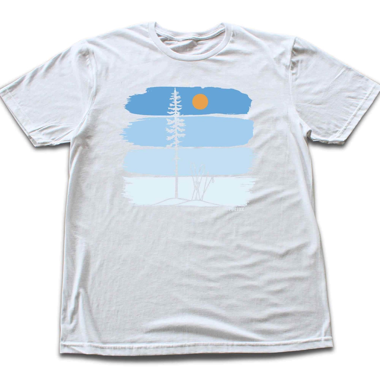 Gradient Ski Best Spot T-shirt