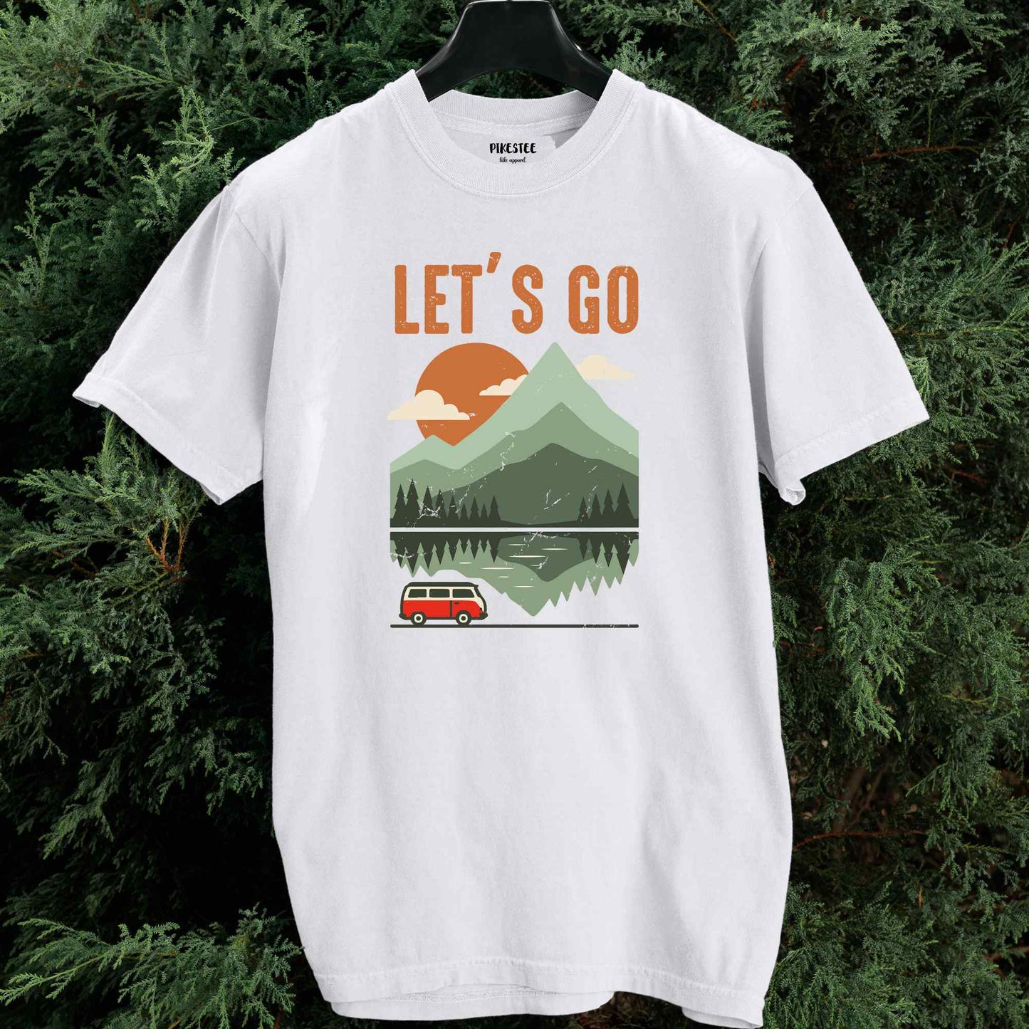 Let's Go Van Landscape T-shirt