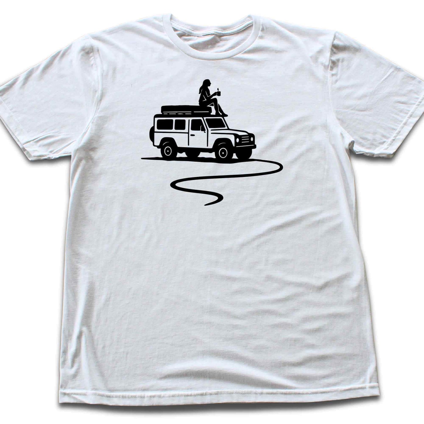 Jeep And Coffee T-shirt