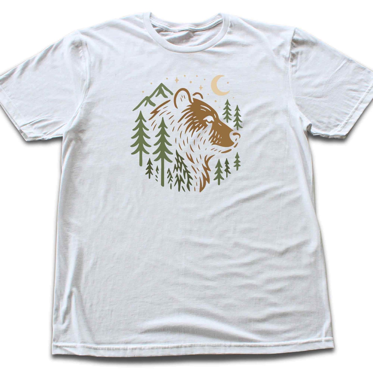 Minimalist Bear Landscape T-shirt