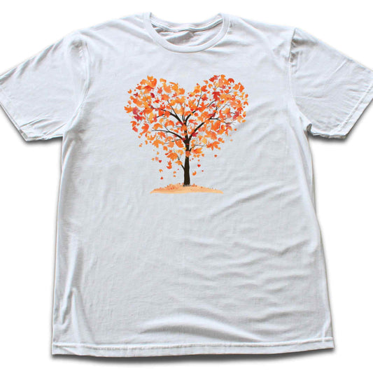 Autumn Tree Heart T-shirt
