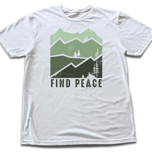Find Peace Mountains T-shirt