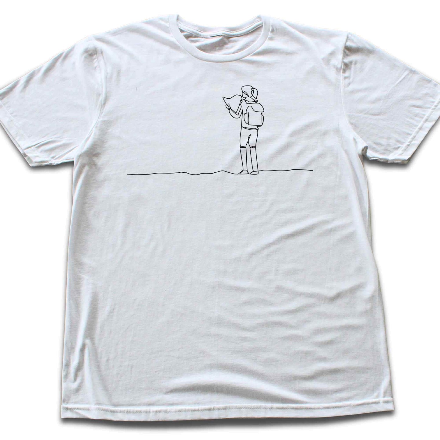 Line Art Map T-shirt