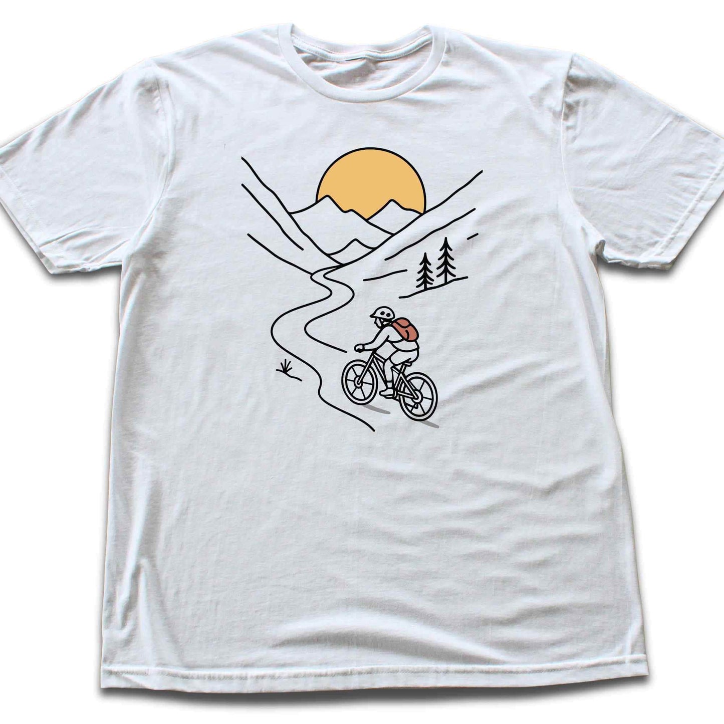 Morning Bike Mountain T-shirt