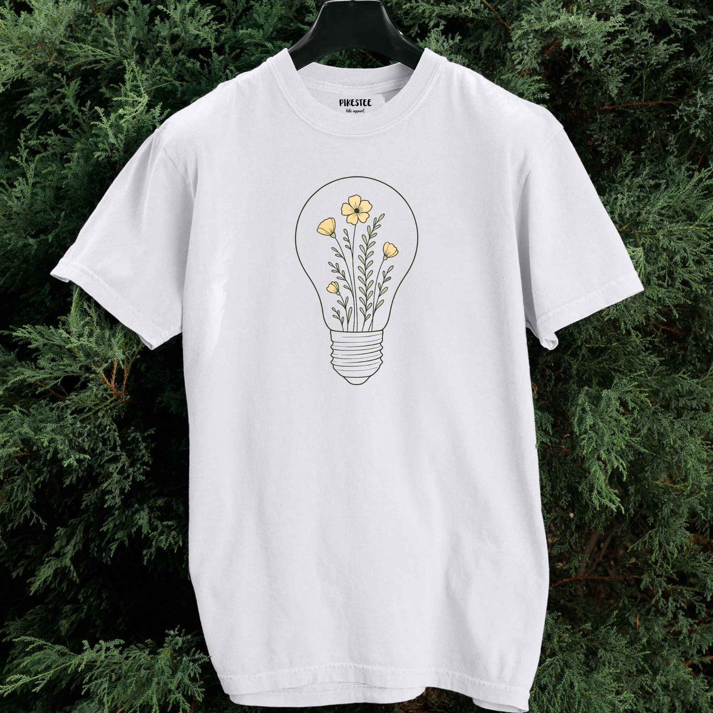 Light Bulb Flowers T-shirt