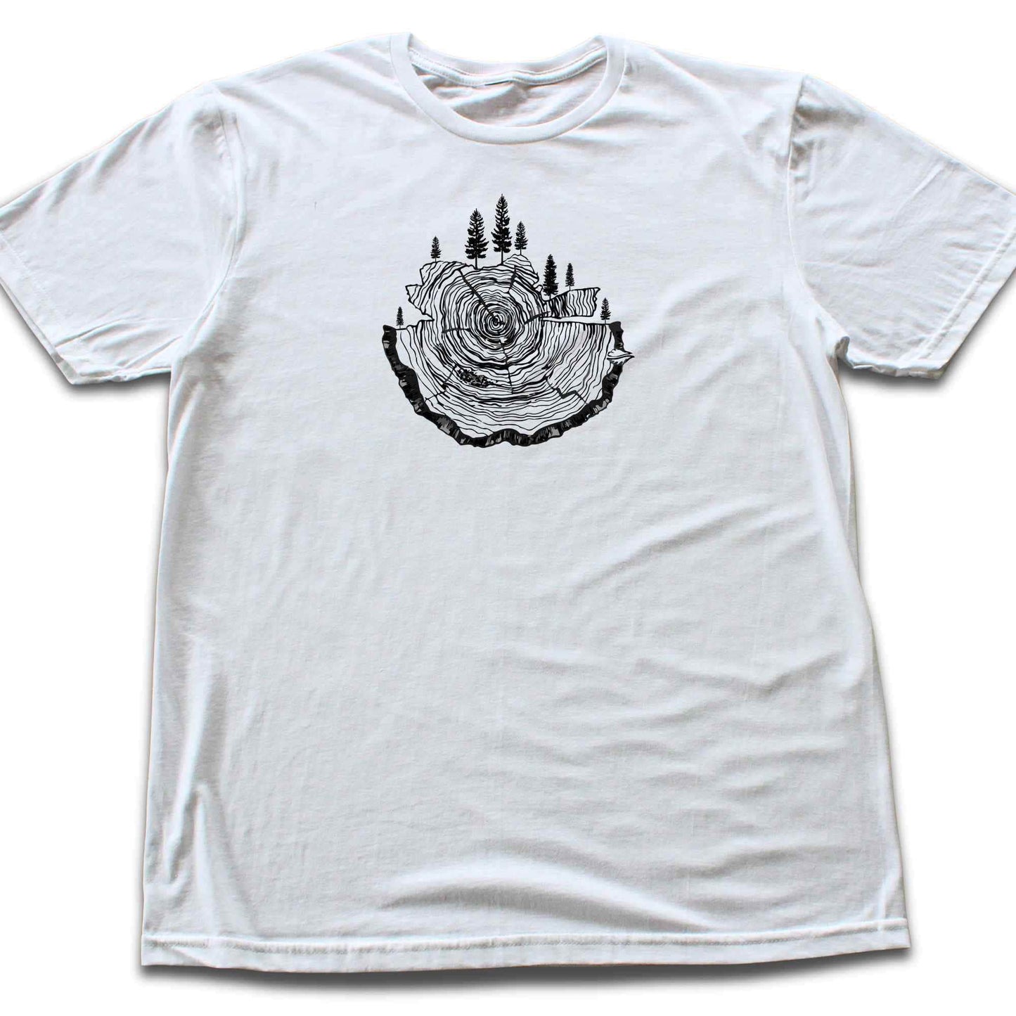 Pine Trunk and Trees T-shirt