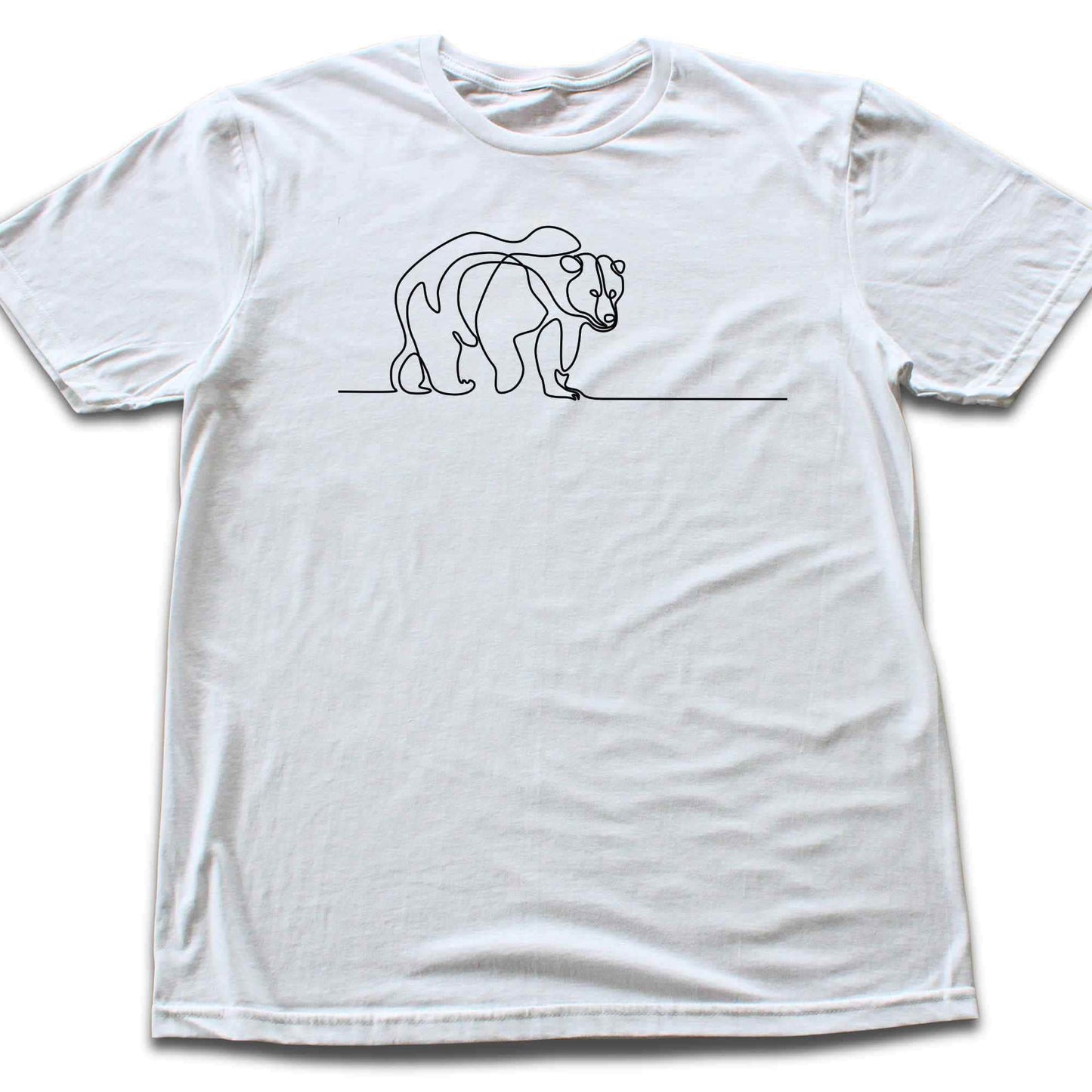 Line Art Bear T-shirt