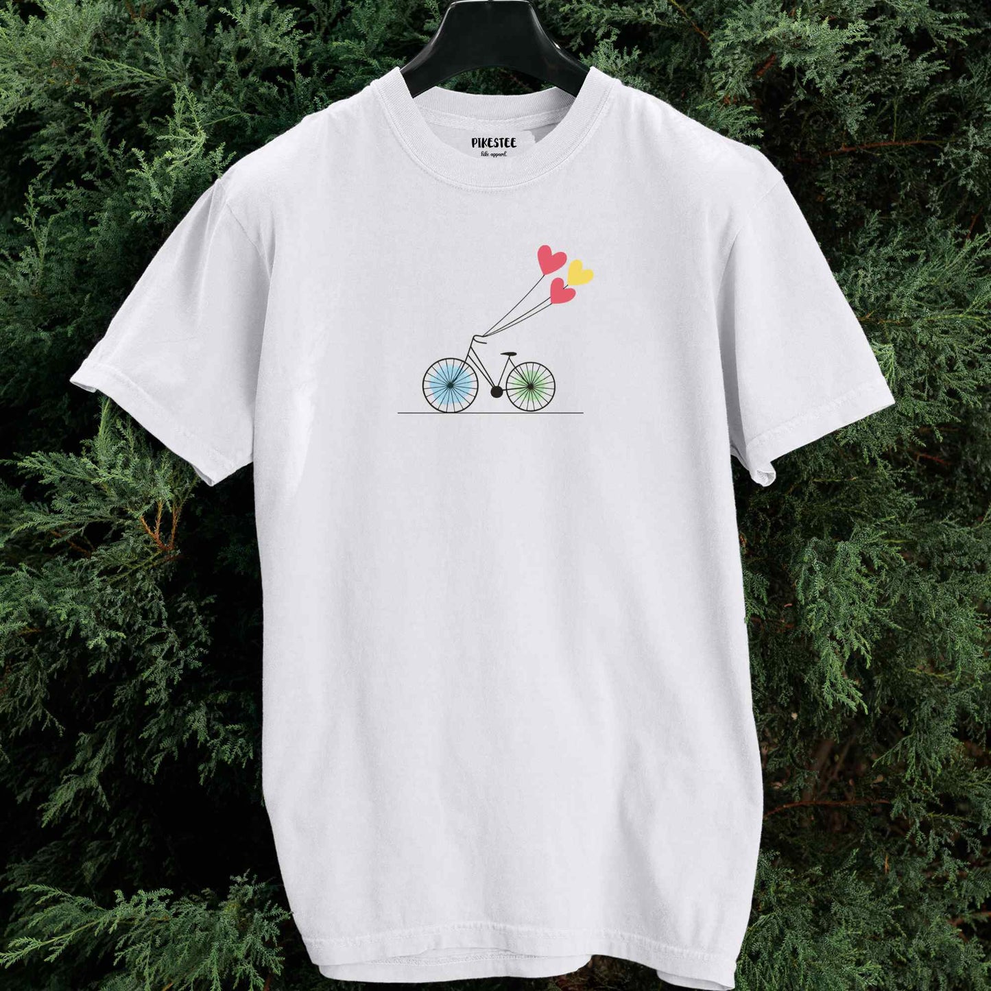 Heart Balloon Bike T-shirt