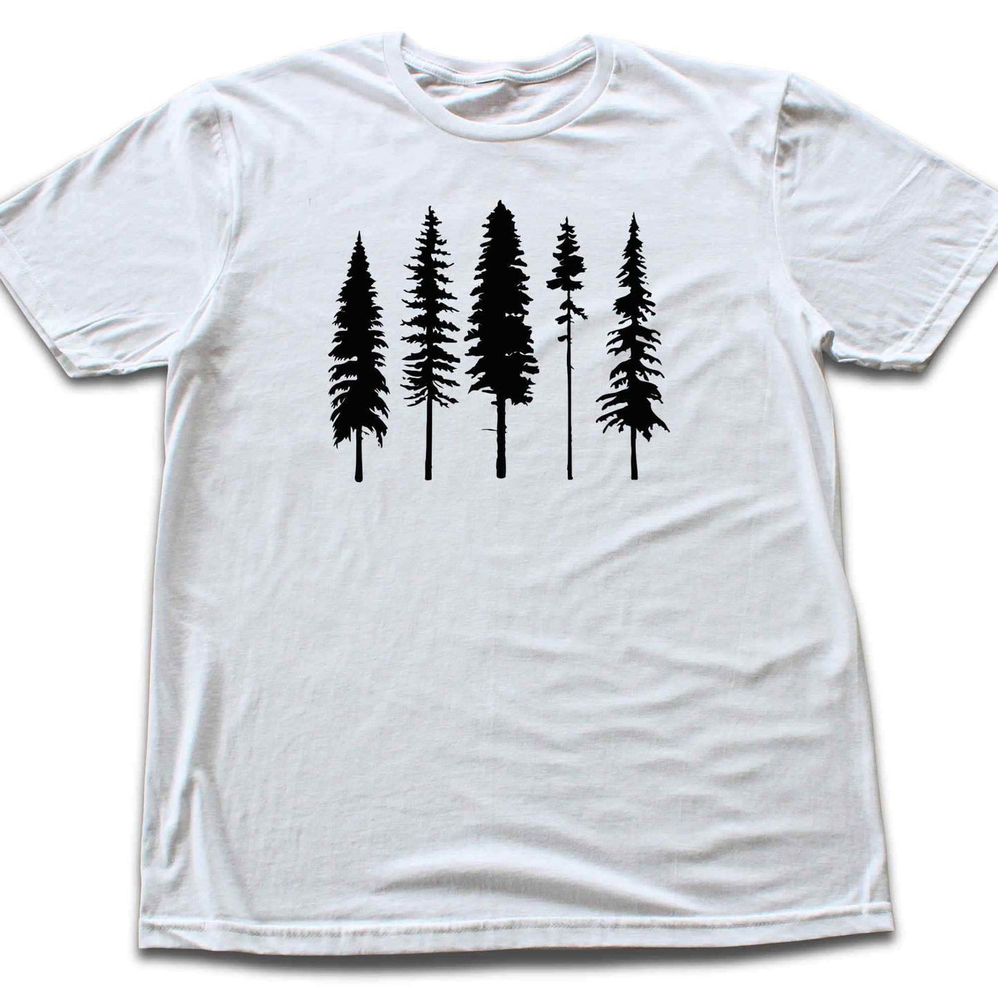 Line Of Pine Trees T-shirt