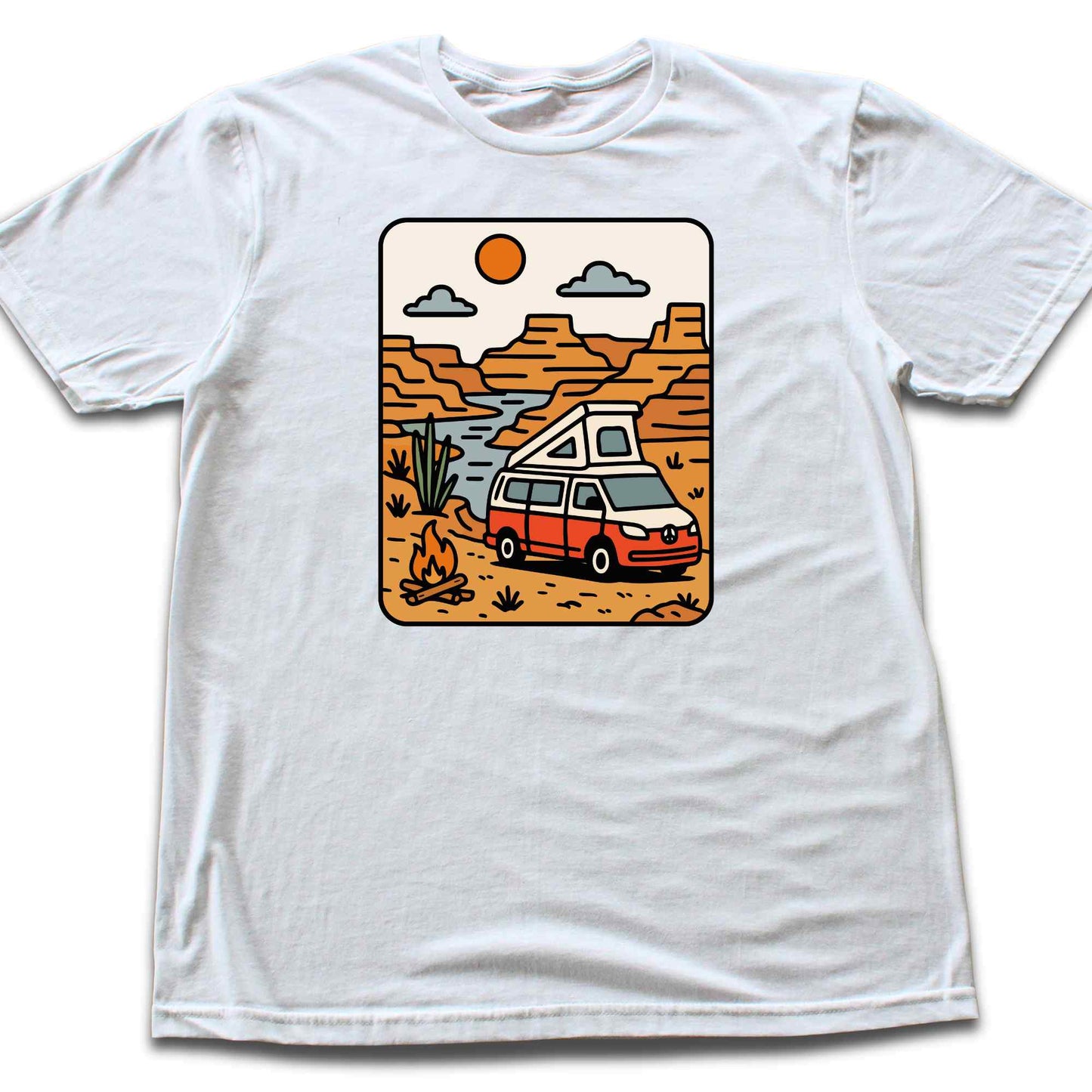 Cartoon Van Canyon T-shirt