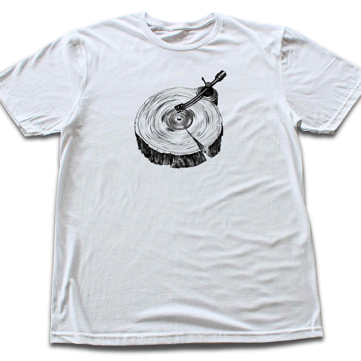 Tree Trunk Record T-shirt