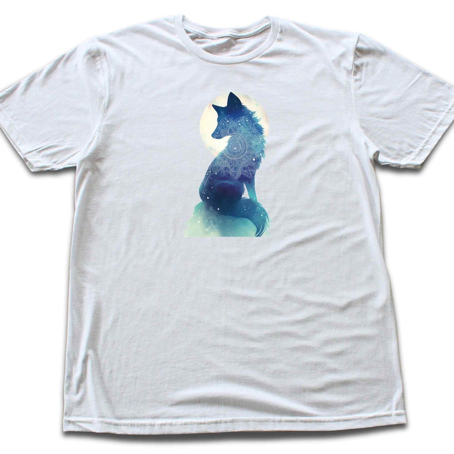 Mandala Fox Moon T-shirt