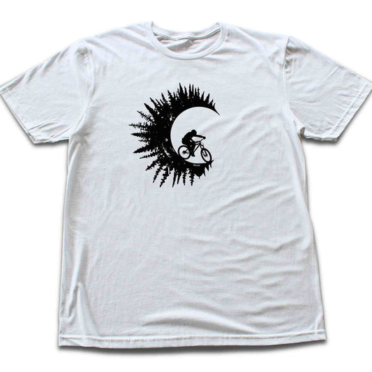 Mountain Bike Round Trees T-shirt