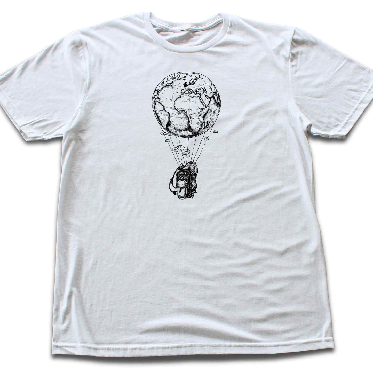 Earth's backpack T-shirt