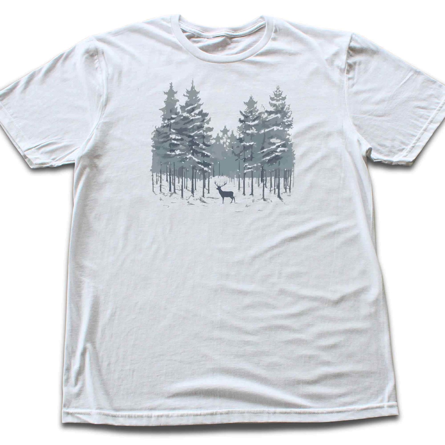 Deer Winter Forest T-shirt