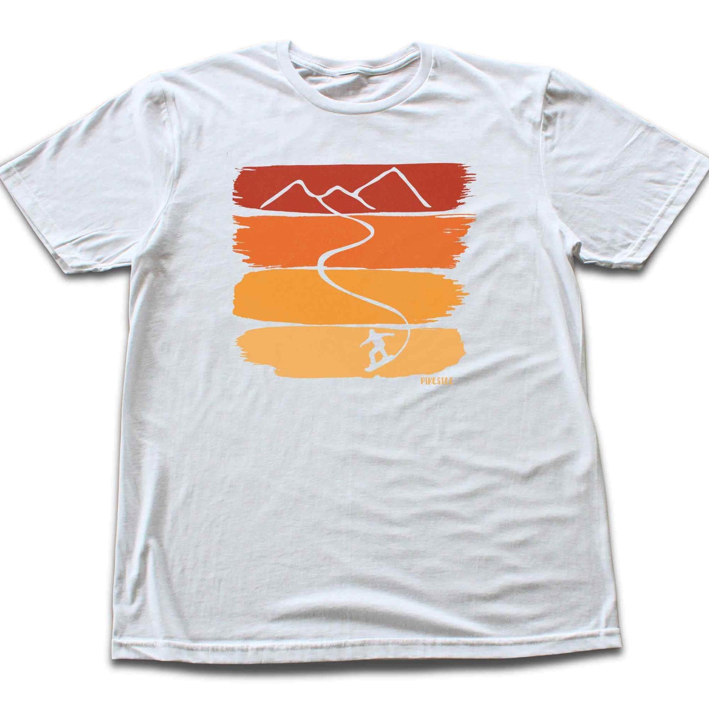 Gradient Snowboard Path T-shirt