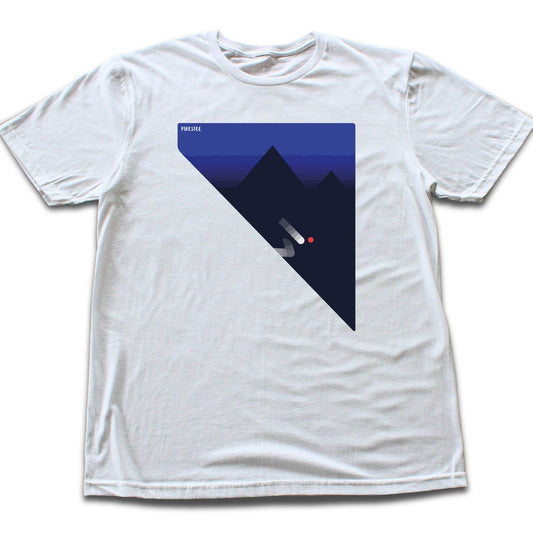 Geometric Ski Path T-shirt