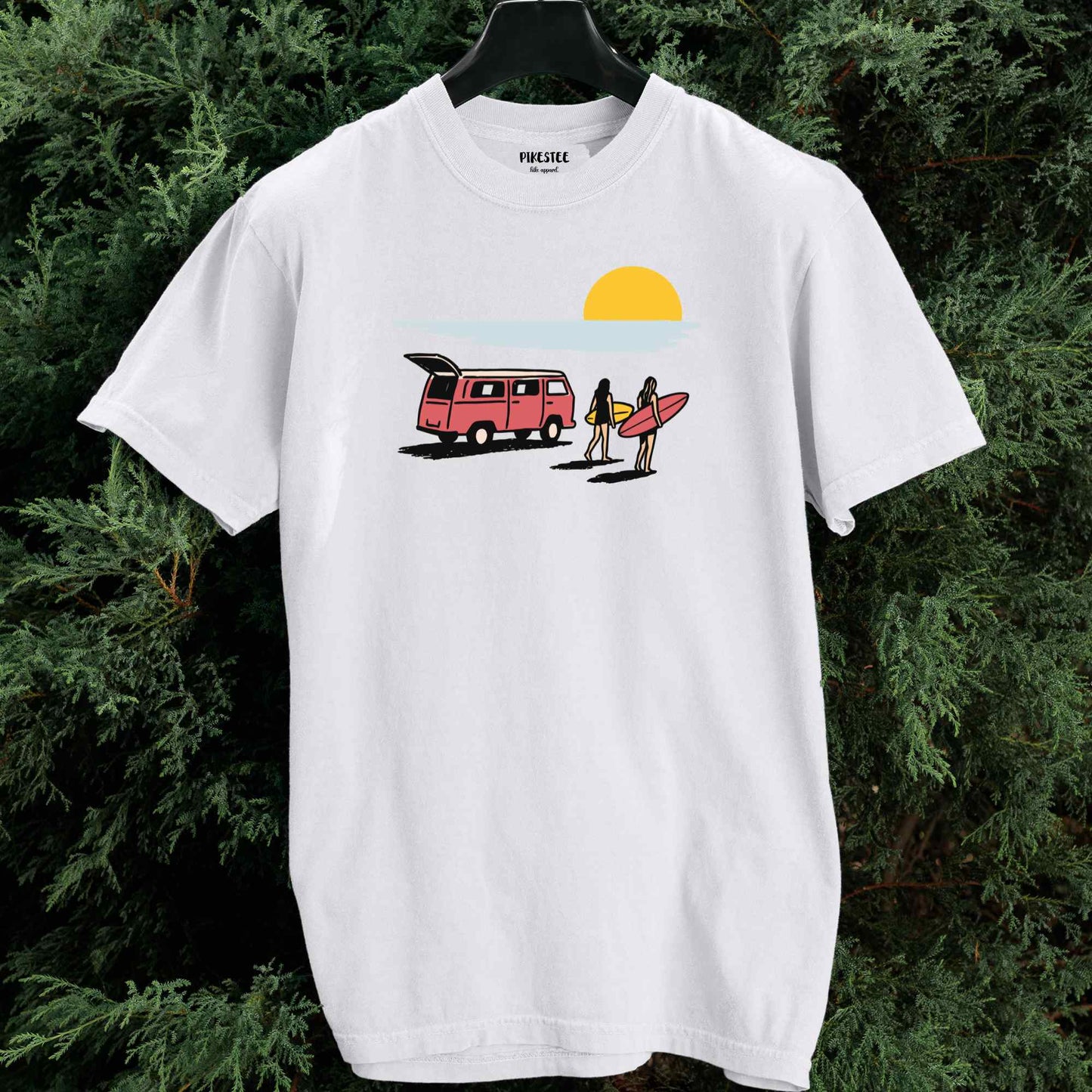 Surf And Van Landscape T-shirt