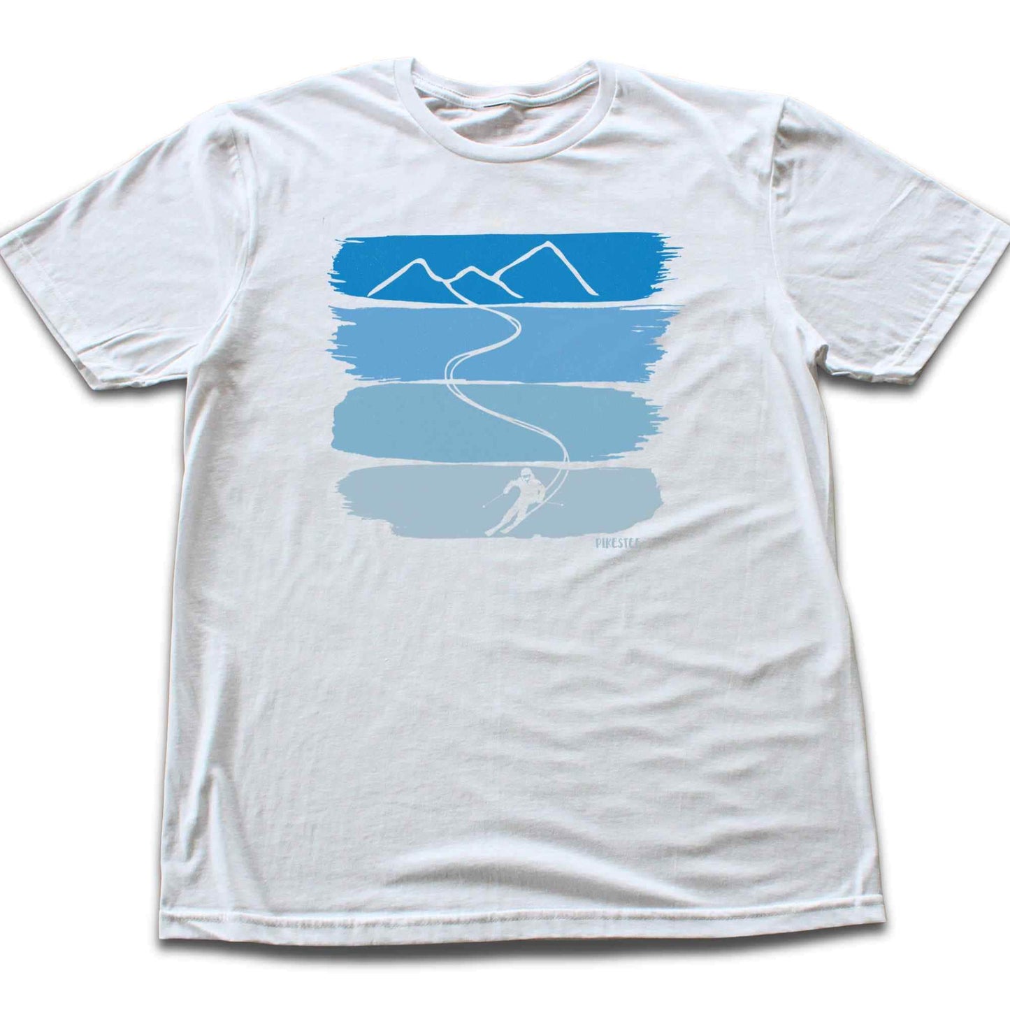 Gradient Ski Path T-shirt