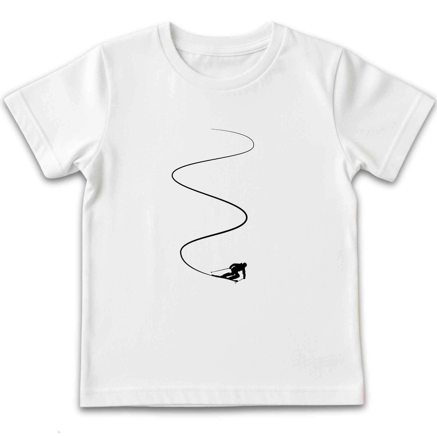 Ski Slalom Kids T-Shirt
