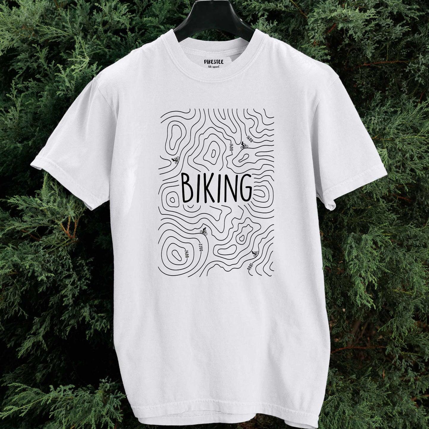 Biking Topography T-shirt