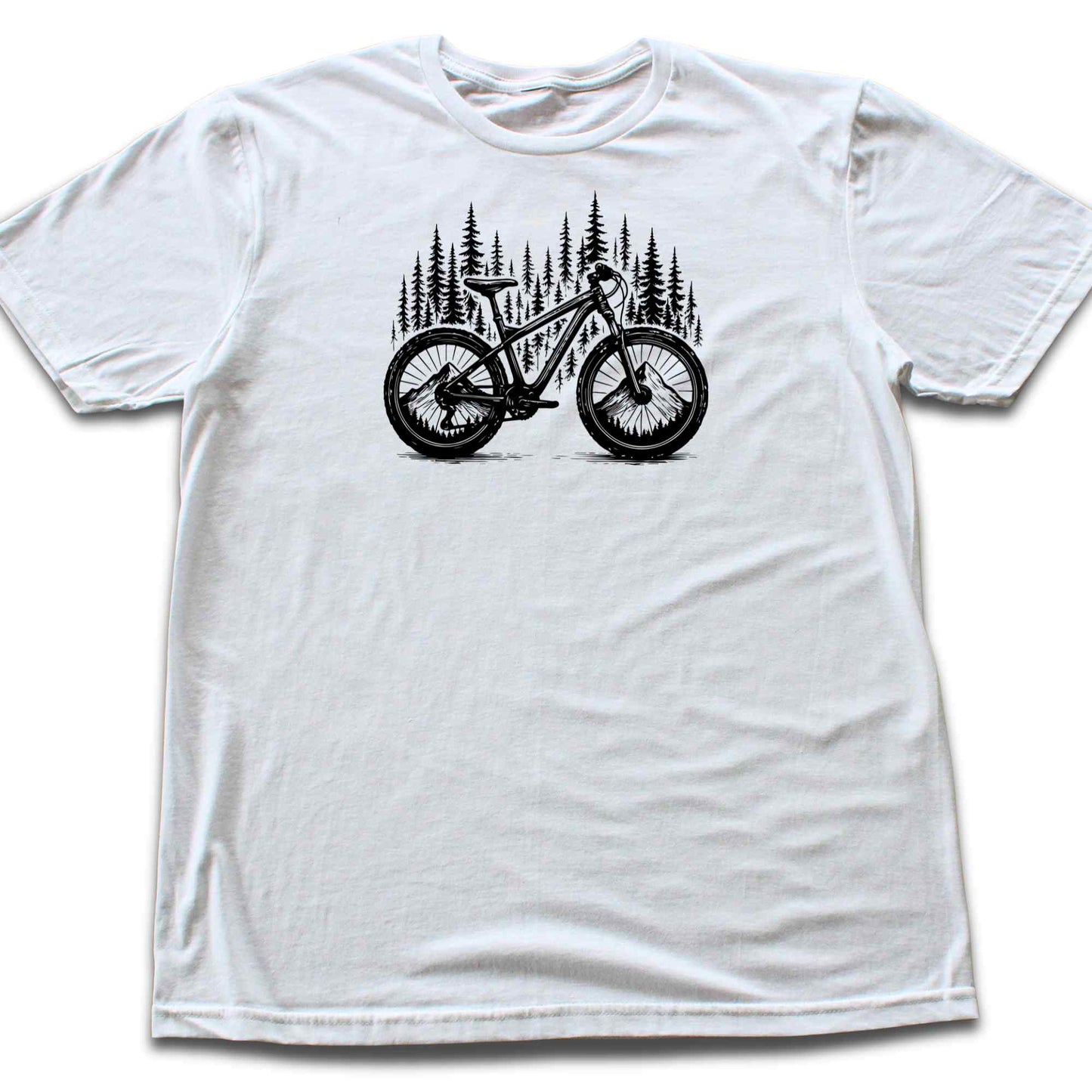 Wooden Mountain Bike T-shirt