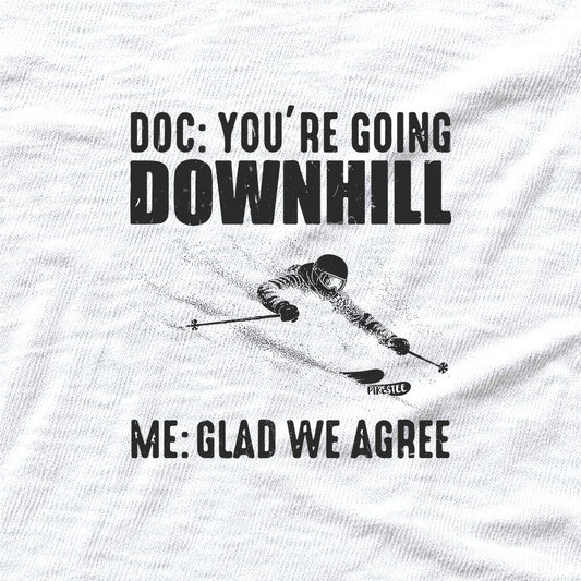 Doc Downhill T-shirt - White - hero