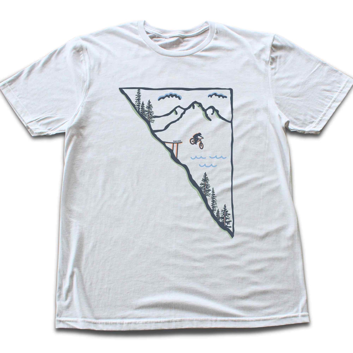 Mountain Bike Jump Style T-shirt