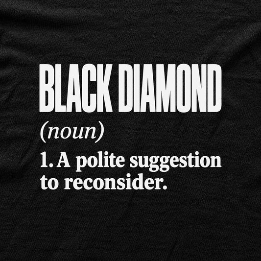 Black Diamond T-shirt - Black - hero
