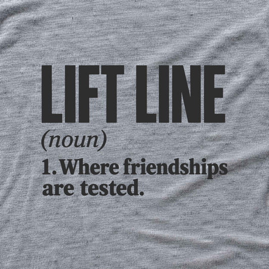Lift Line Definition T-shirt - Sport Grey - hero