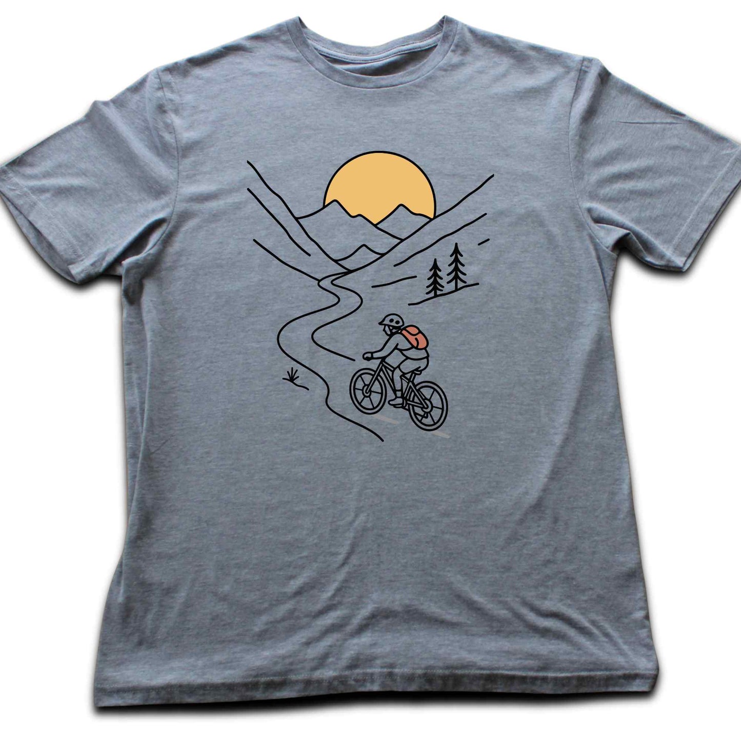 Morning Bike Mountain T-shirt