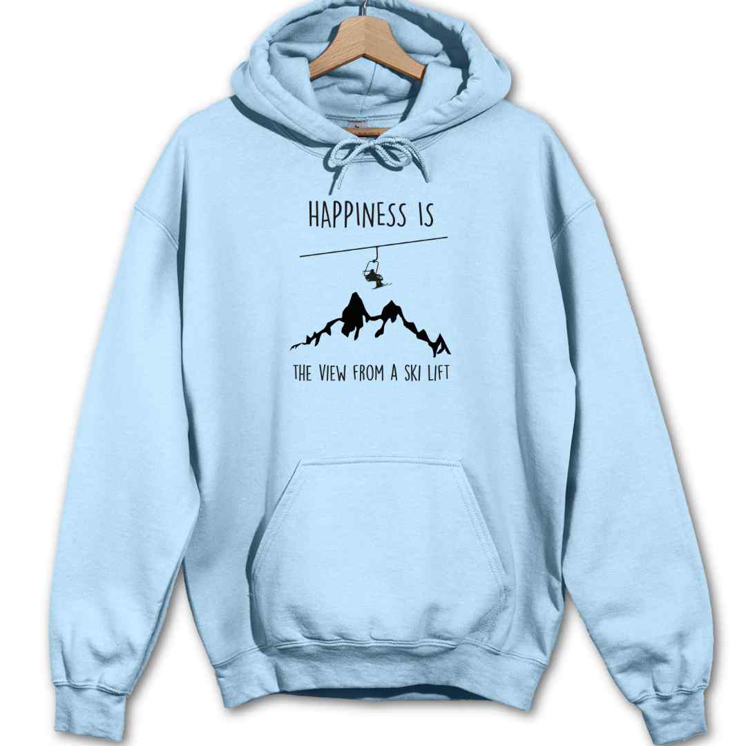 The View From The Ski Lift Hoodie