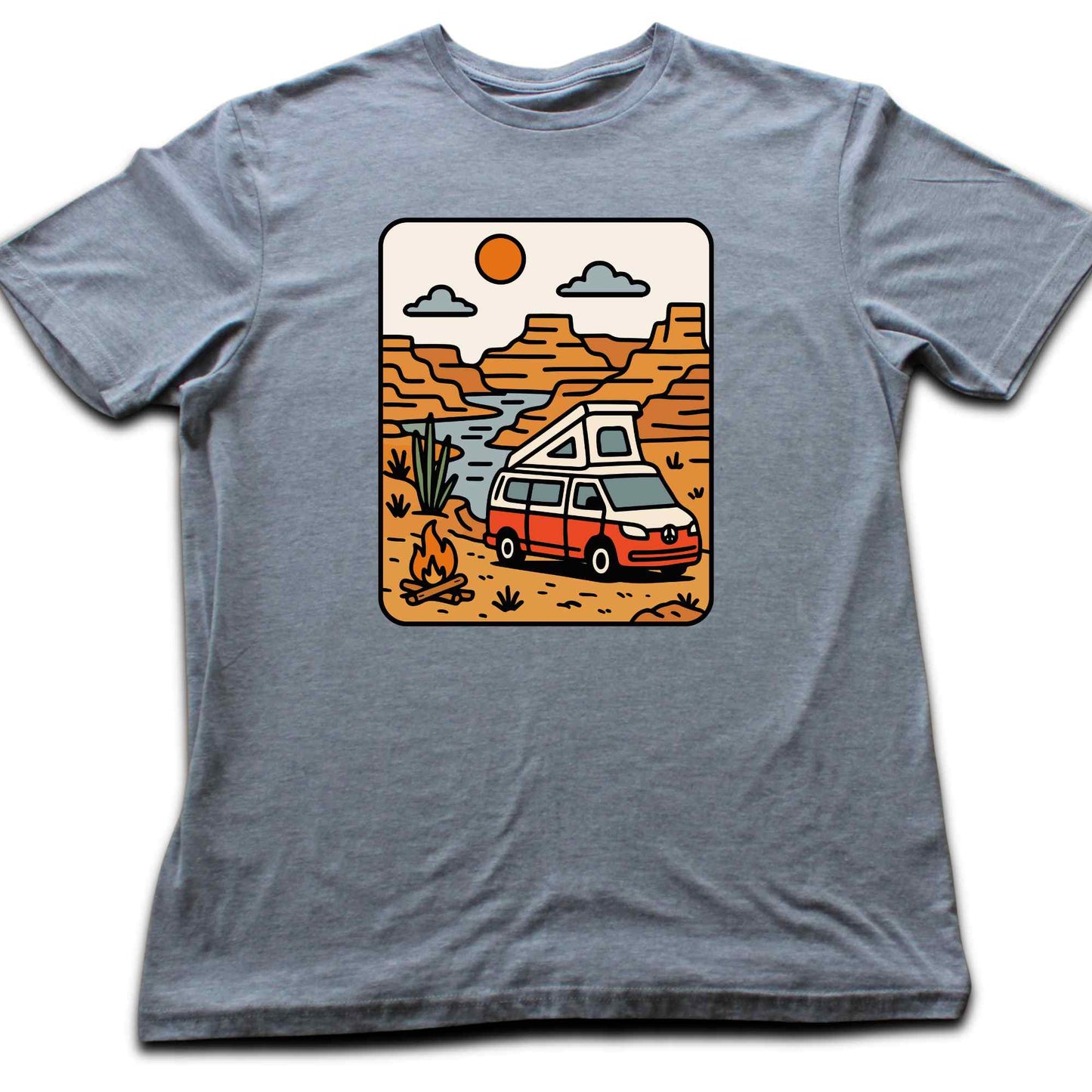 Cartoon Van Canyon T-shirt