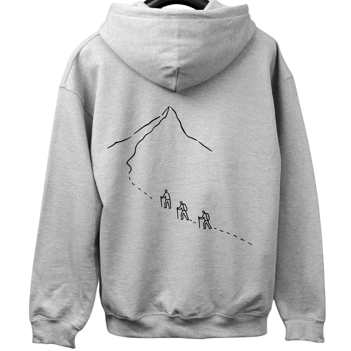 Mountain Hiking Back-Print Hoodie